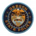 United States Oregon State Police Cloth Patch Badge