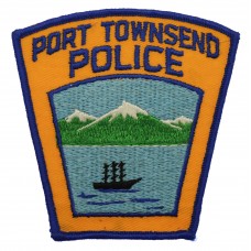 United States Port Townsend Police Cloth Patch Badge