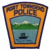 United States Port Townsend Police Cloth Patch Badge