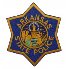 United States Arkansas State Police Cloth Patch Badge