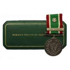 Women's Voluntary Service Medal with Long Service Bar