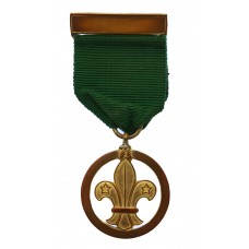 Boy Scouts Association Medal of Merit - R. Ironmonger 30/9/36