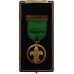 Boy Scouts Association Medal of Merit in Box - Rev. M.N. Lake 27/4/38