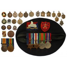 WW1 and WW2 Wadsley Family Father & Son Medal Group - Lincolnshire Regiment