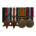 WW1 and WW2 Wadsley Family Father & Son Medal Group - Lincolnshire Regiment