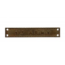 WW2 1st Army Medal Clasp for Africa Star