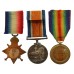 WW1 1914-15 Star Medal Trio - Able Seaman P. Teece, Royal Naval Volunteer Reserve