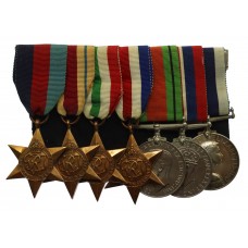 WW2 and Royal Navy Long Service & Good Conduct Medal Group of