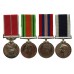 WW2 British Empire Medal (Military) and Royal Navy Long Service & Good Conduct Medal Group of Four - Petty Officer Telegraphist F.J.H. Mears, Royal Navy