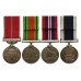 WW2 British Empire Medal (Military) and Royal Navy Long Service & Good Conduct Medal Group of Four - Petty Officer Telegraphist F.J.H. Mears, Royal Navy