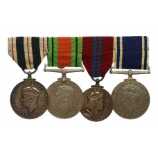 WW2 King’s Police and Fire Service Medal for Gallantry Group of Four - Inspector H.P. Withers, Lincolnshire Constabulary