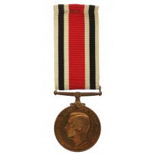 George VI Special Constabulary Long Service Medal - Bernard S. Harrison