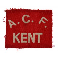Kent A.C.F. Woven Shoulder Title