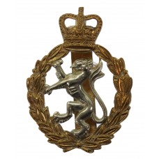 Women's Royal Army Corps (W.R.A.C.) Bi-Metal Cap Badge - Queen's Crown