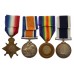 WW1 1914-15 Star Trio and Royal Navy Long Service & Good Conduct Medal Group of Four - Sto. 1.Cl. R.I. Baker, Royal Navy