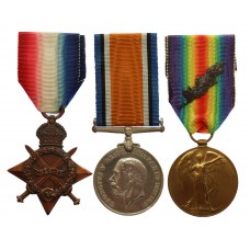 WW1 Battle of Jutland Mentioned In Despatches 1914-15 Star Medal Trio - Shipwright Lieutenant G.C. Grant, Royal Navy, HMS Superb