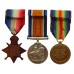 WW1 Battle of Jutland Mentioned In Despatches 1914-15 Star Medal Trio - Shipwright Lieutenant G.C. Grant, Royal Navy, HMS Superb