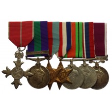 MBE (Military), GSM (Palestine), WW2 and Long Service & Good Conduct Medal Group of Seven - C.Q.M.Sgt. H.T. Cypher, Royal Engineers