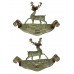 Pair of Bedfordshire & Hertfordshire Regiment Collar Badges