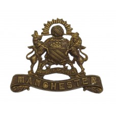 Manchester Regiment Officer's Service Dress Collar Badge
