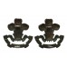 Pair of South Lancashire Regiment (Prince of Wales's Volunteers) Officer's Dress Collar Badges