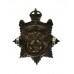 Canadian The Halifax Rifles Officer's Silver Plated Collar Badge - King's Crown