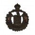 Lord Strathcona's Horse (Royal Canadians) Collar Badge - King's Crown