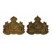 Pair of Canadian 1st Mounted Rifles Battalion C.E.F. WW1 Collar Badges