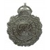 George VI Devon Constabulary Wreath Helmet Plate