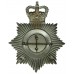 Derby Borough Police Helmet Plate - Queen's Crown