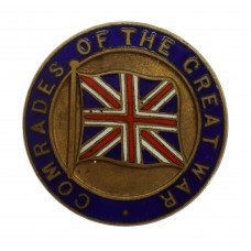 WW1 Comrades of The Great War Enamelled Lapel Badge