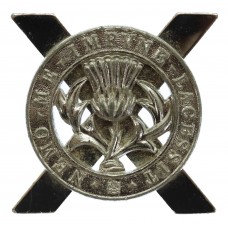 Lowland Brigade Anodised (Staybrite) Cap Badge