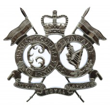 Royal Lancers Chrome Pouch Badge