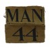 Manchester Home Guard (MAN/44) WW2 Printed Arm Insignia