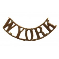 West Yorkshire Regiment (W.YORK) Shoulder Title