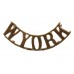 West Yorkshire Regiment (W.YORK) Shoulder Title