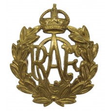 Royal Canadian Air Force (R.C.A.F.) Cap Badge - King's Crown