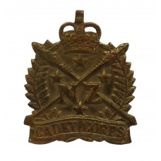 New Zealand Cadet Corps Cap Badge - Queen's Crown