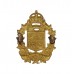 Canadian 7th/11th Hussars Collar Badge - King's Crown