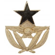 Ghana Air Force Anodised (Staybrite) Cap Badge