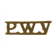 South Lancashire Regiment (P.W.V.) Shoulder Title