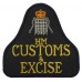 HM Customs & Excise Cloth Bell Patch Badge