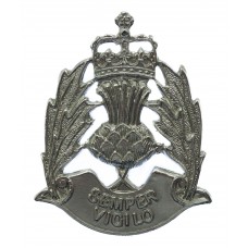 Scottish Police Forces Cap Badge - Queen's Crown