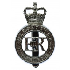 Merseyside Police Cap Badge - Queen's Crown