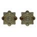 Pair of Garda Siochana (Irish Police) White Metal Collar Badges