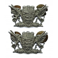 Pair of Dorset Constabulary Collar Badges