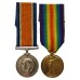 WW1 British War & Victory Medal Pair - Pte. J.H. Wheeler, Tank Corps