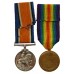 WW1 British War & Victory Medal Pair - Pte. J.H. Wheeler, Tank Corps