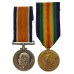 WW1 British War & Victory Medal Pair - Pte. H.L. Bradbury, 21st (Wool Textile Pioneers) Bn. West Yorkshire Regiment