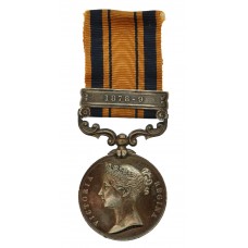 South Africa 1877-79 (Zulu War) Medal (Clasp - 1878-9) - Pte. R. Robertson, 1st Bn. 13th Regiment of Foot 